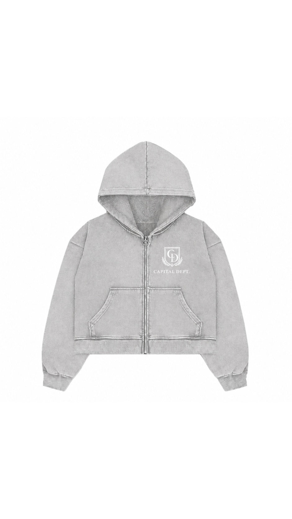 Veste zippée Capital grise