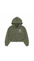 Capital Dept Green Zip Up